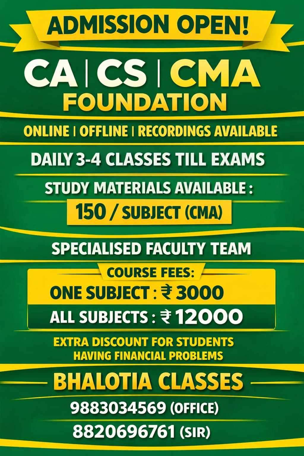 Bhalotia Classes